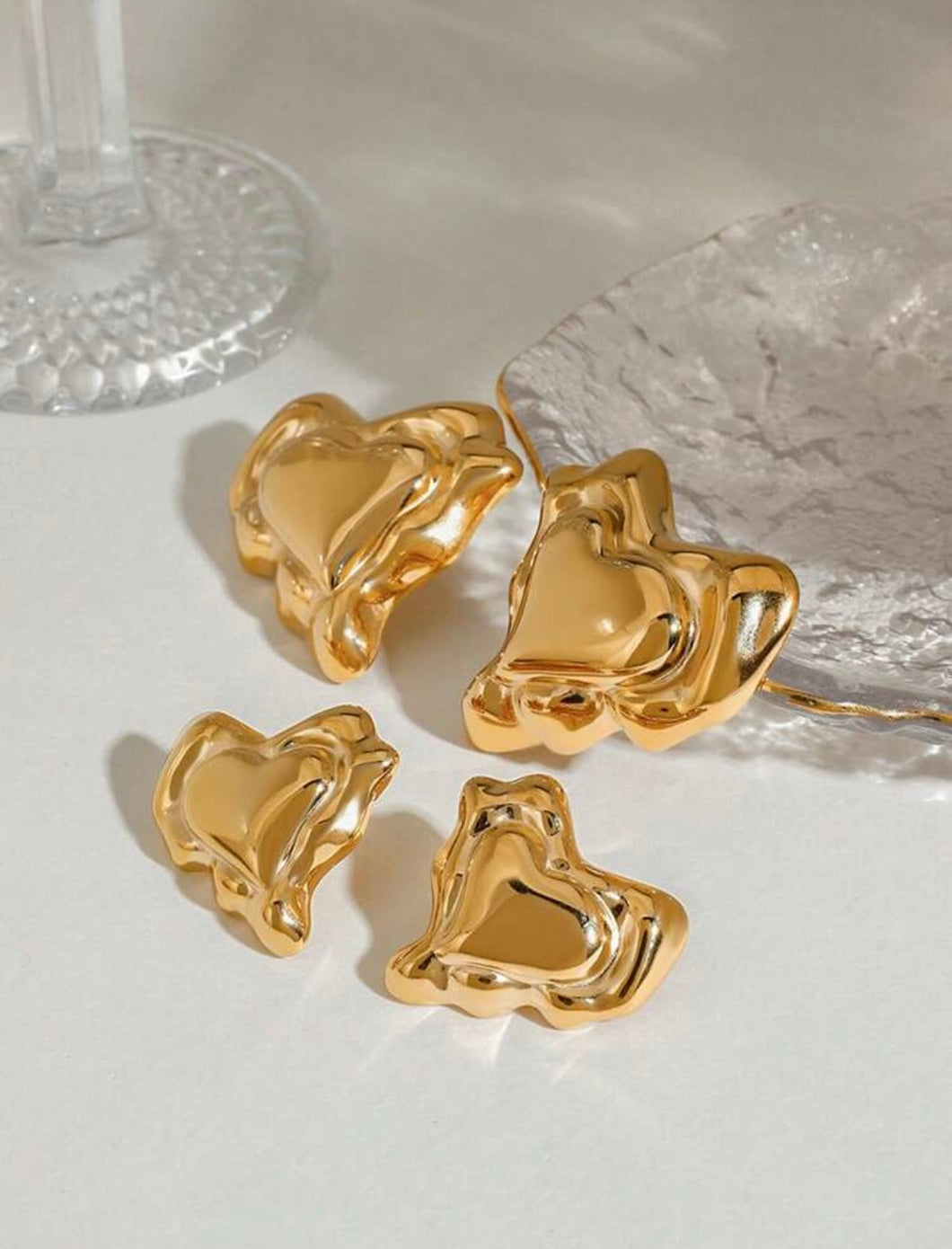 Heart earrings