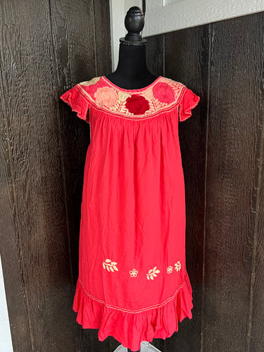 Embroidered dress