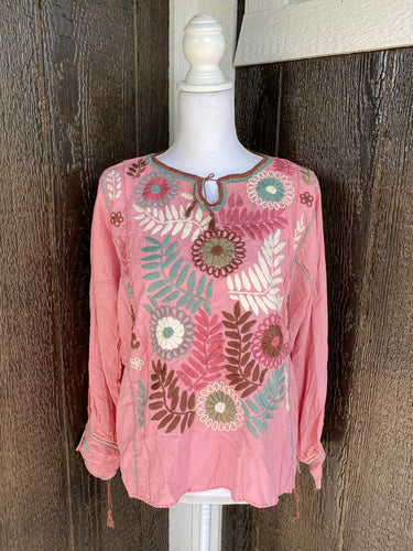 Embroidered blouse