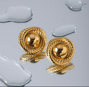 Stud earrings