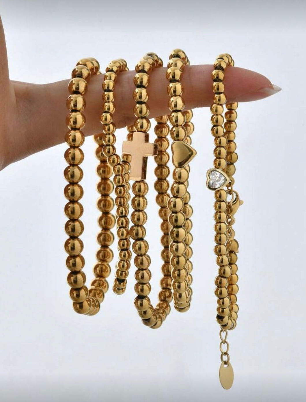 Heart Beaded bracelet