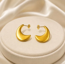 Load image into Gallery viewer, Moon earrings