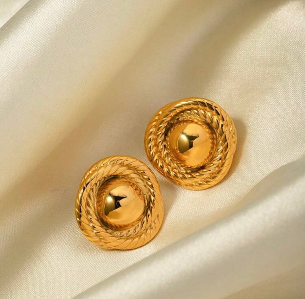 Stud earrings