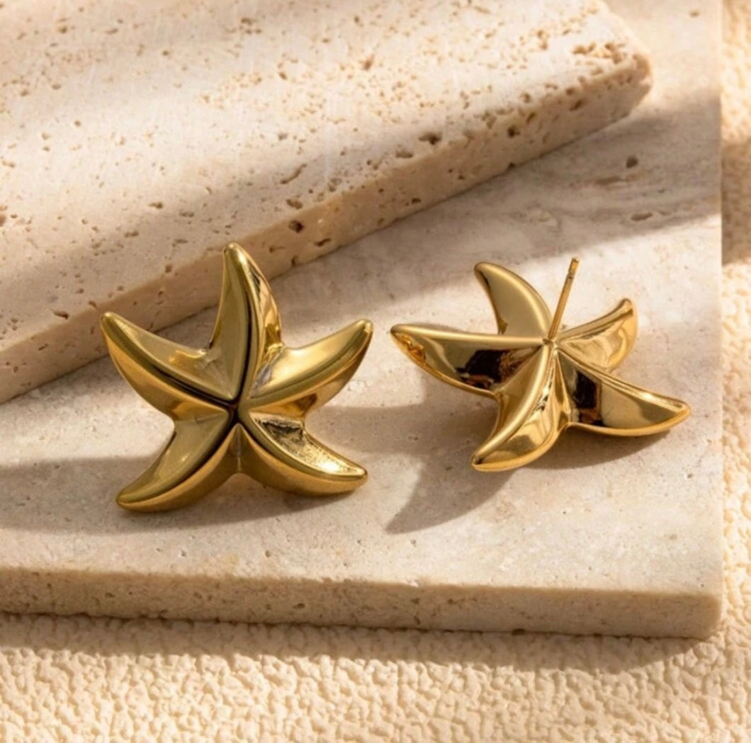 Starfish earrings