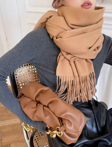 Scarf with tassel