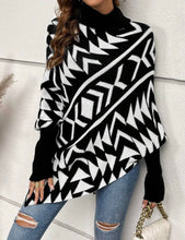 Load image into Gallery viewer, Poncho sweater