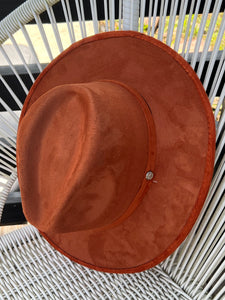 Faux Suede hat