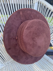 Faux Suede hat