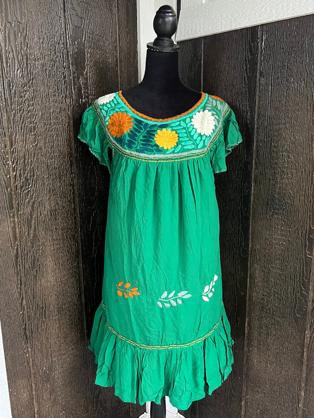 Embroidered dress