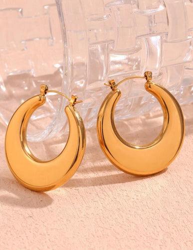 Circle earrings