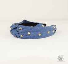 Load image into Gallery viewer, Denim headband